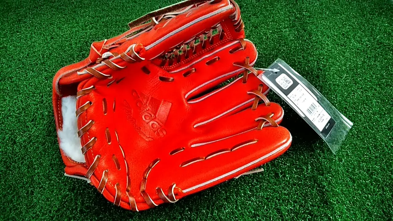 アディダス】おすすめグローブレビュー BID45 ボルドーオレンジ