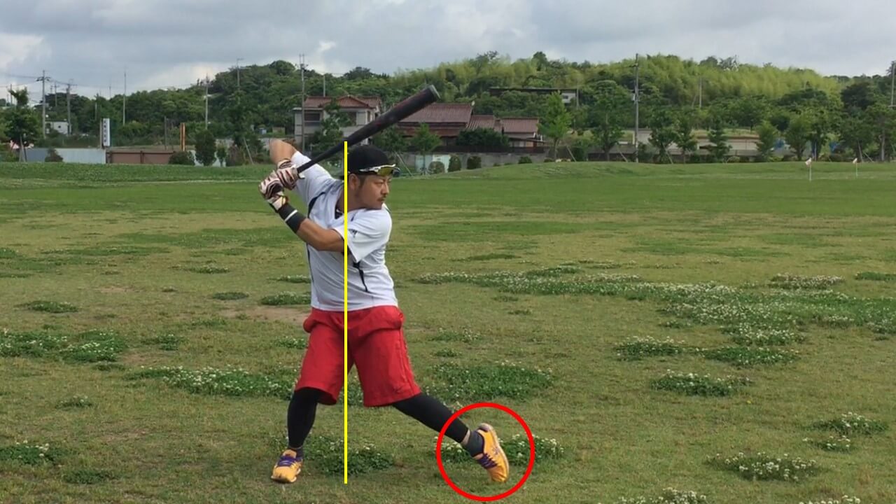 圧縮ステップ 大谷選手も実践のヒールダウン打法 足を上げないメリットは まこと兄やんの野球通信