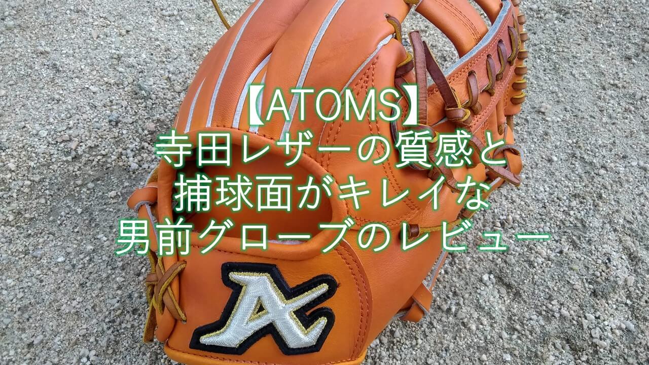 硬式 アトムズ キャッチャーミット 捕手用 野球 グラブ 寺田レザー 