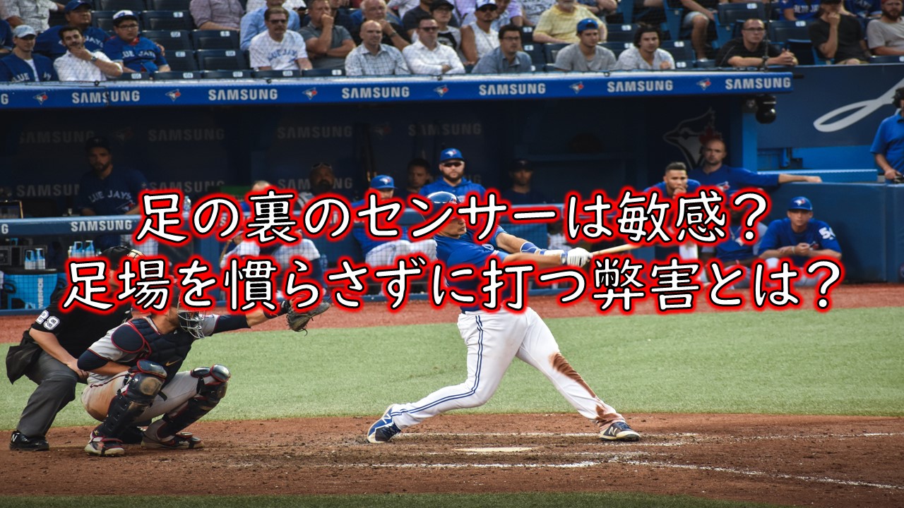 足場 その構え大丈夫 足の裏のセンサーは無意識にバランスを取っている まこと兄やんの野球通信